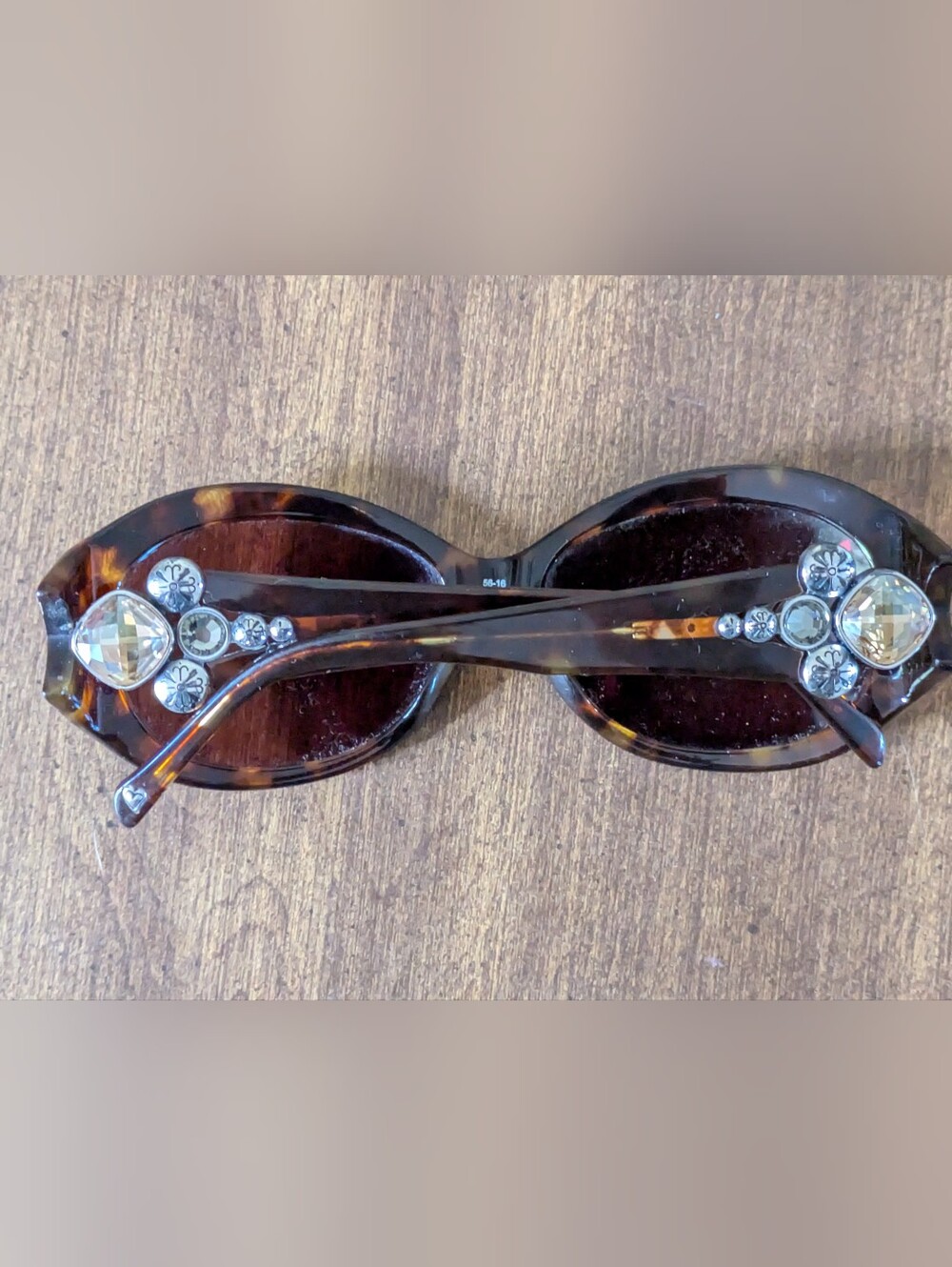 Vintage Brighton Selene Swarovoski Handmade Sunglasses Discontinued